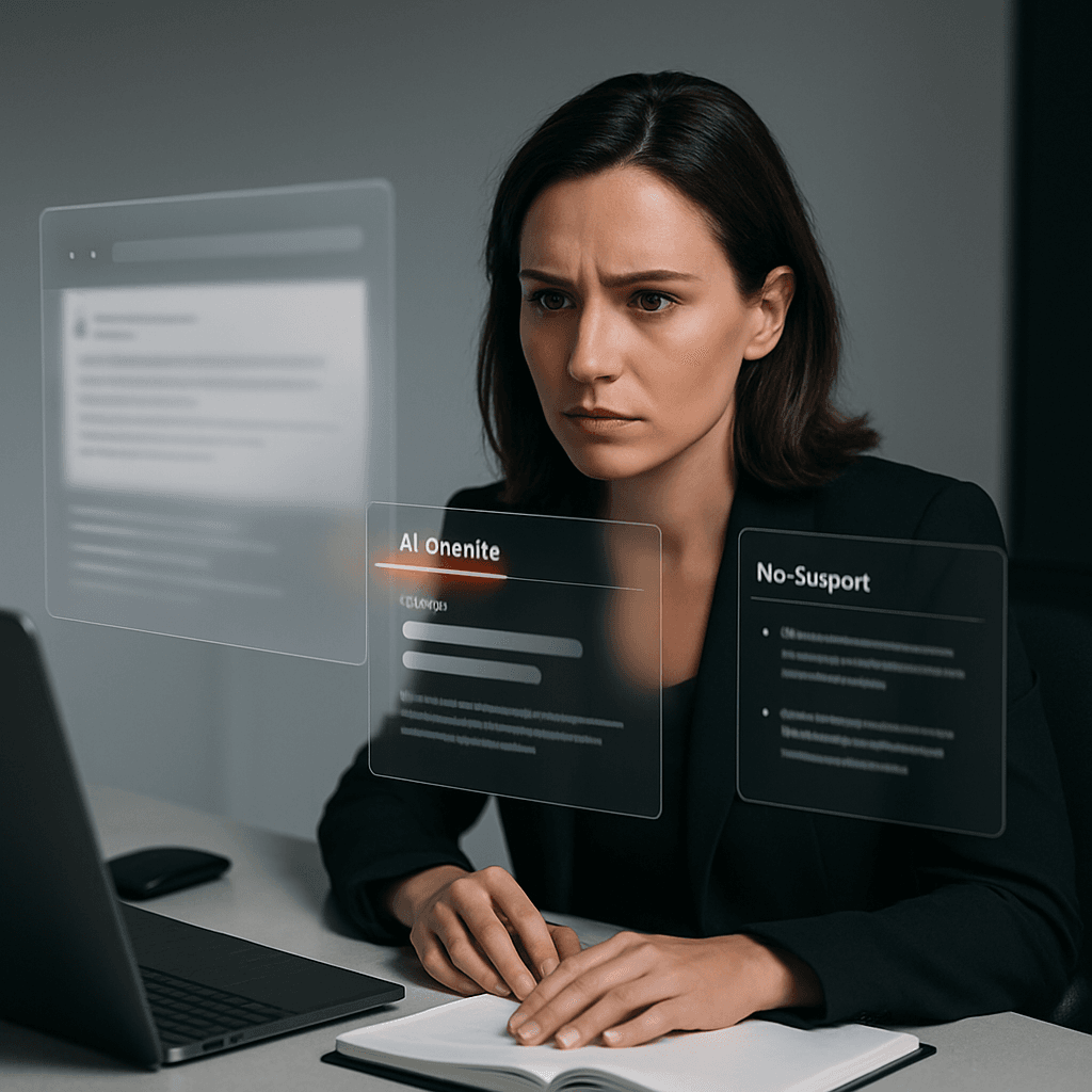 Refuser l'IA de Google équivaut à disparaître d'Internet.