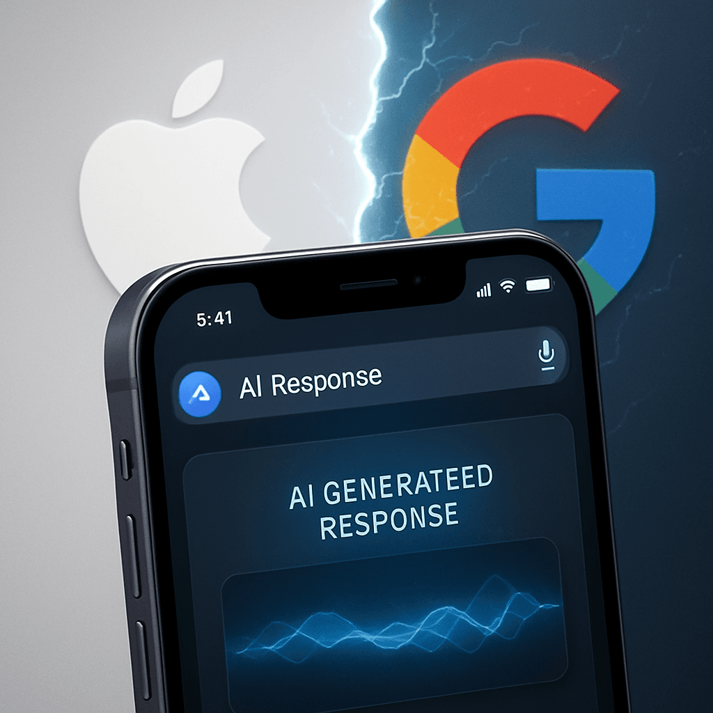 Fin imminente de Google sur iPhone ? Apple parie sur l'IA dans Safari.