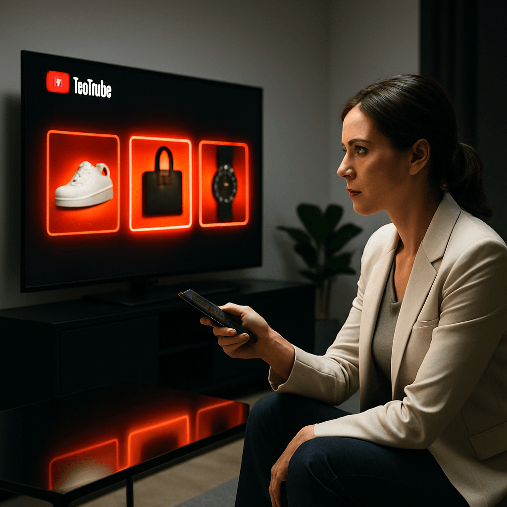 Publicités interactives sur YouTube TV : un aperçu du futur du commerce vidéo ?