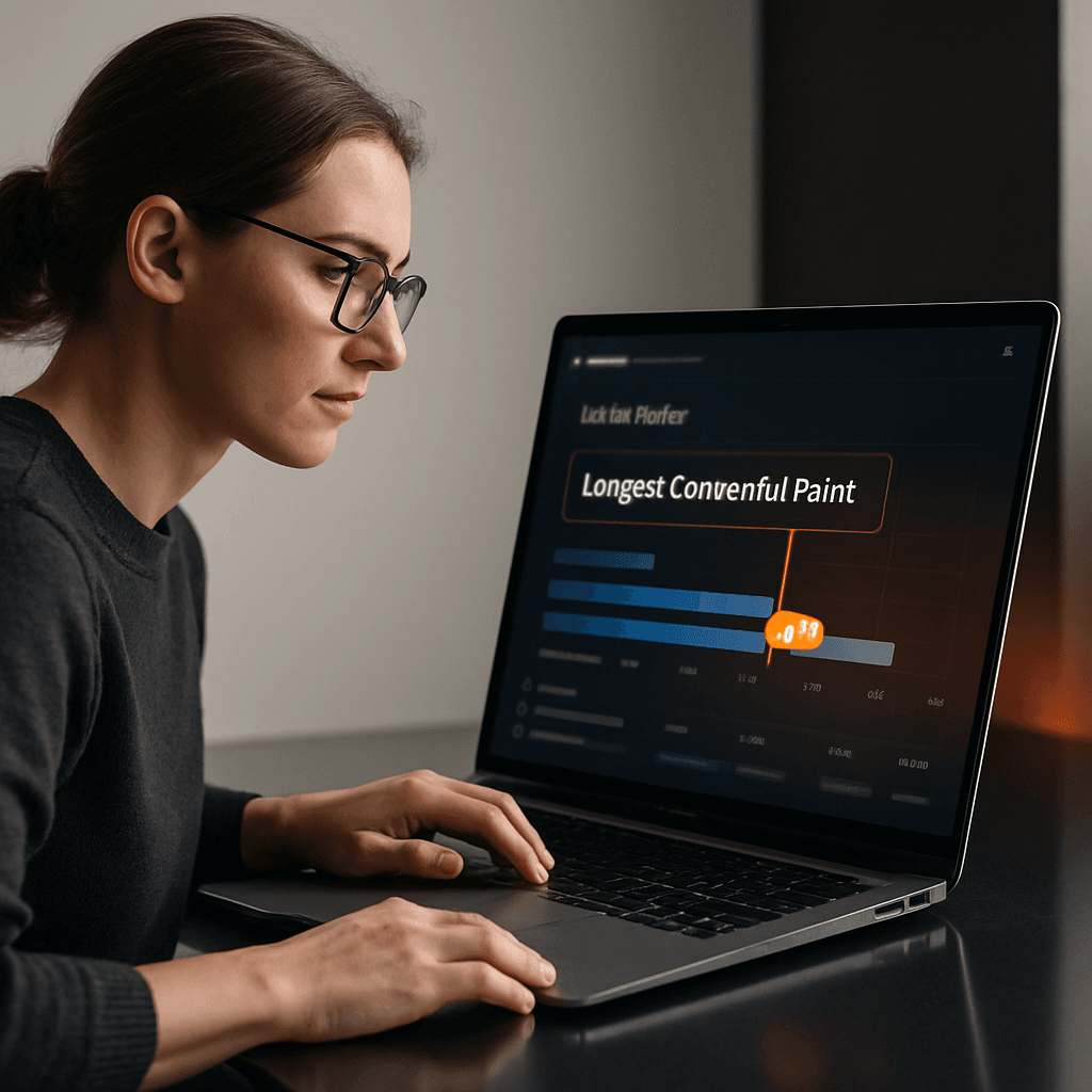 Largest Contentful Paint (LCP) : l'indicateur essentiel pour optimiser la rapidité de votre site internet.