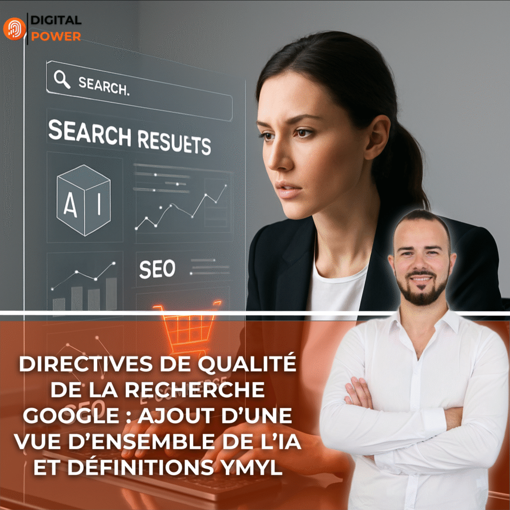 Directives de qualité de la recherche Google : ajout d’une vue d’ensemble de l’IA et définitions YMYL