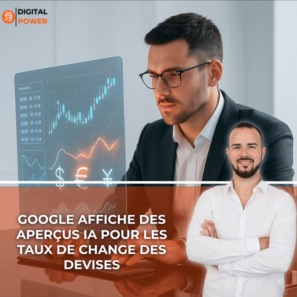 Google affiche des aperçus IA pour les taux de change des devises