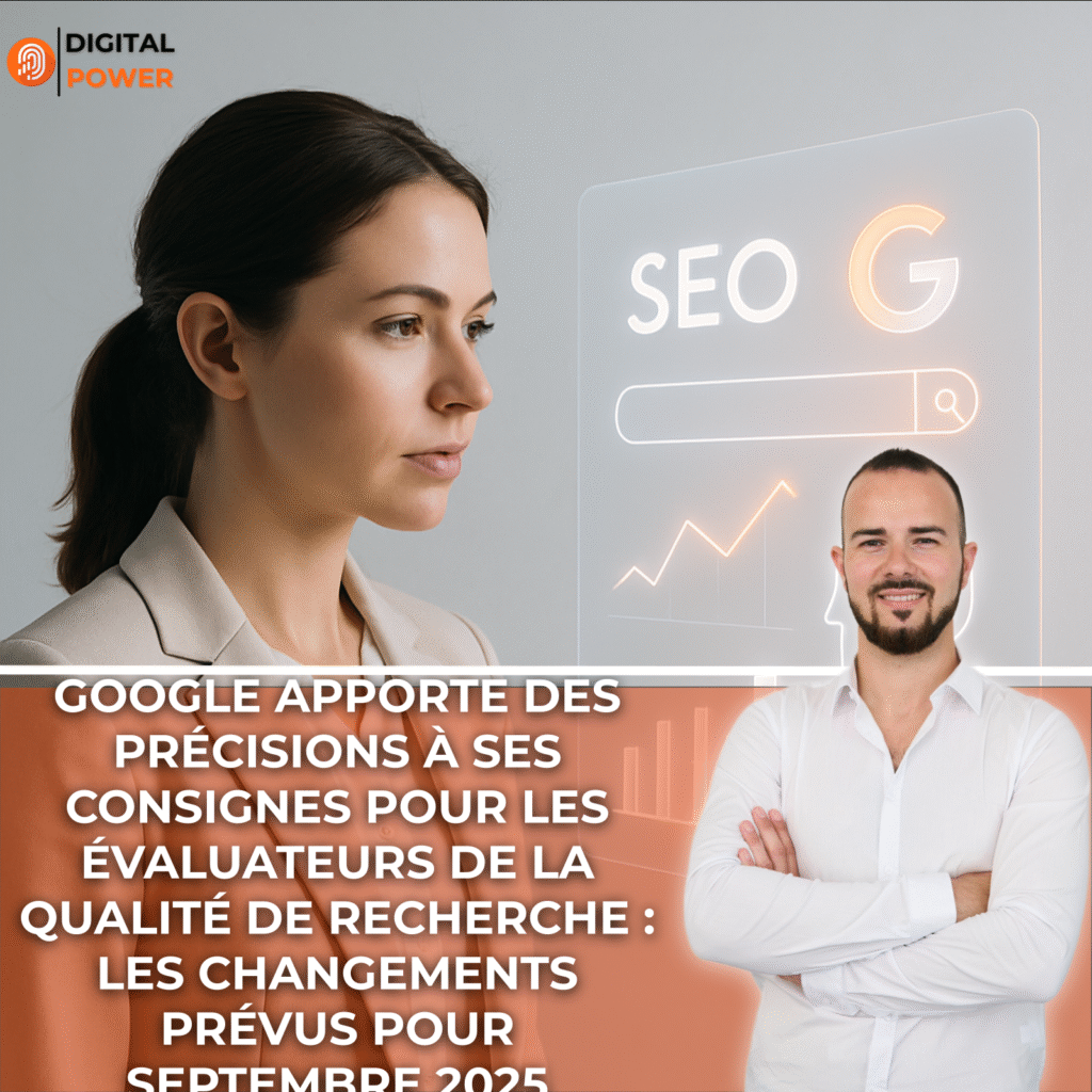 Google apporte des précisions à ses consignes pour les évaluateurs de la qualité de recherche : les changements prévus pour septembre 2025