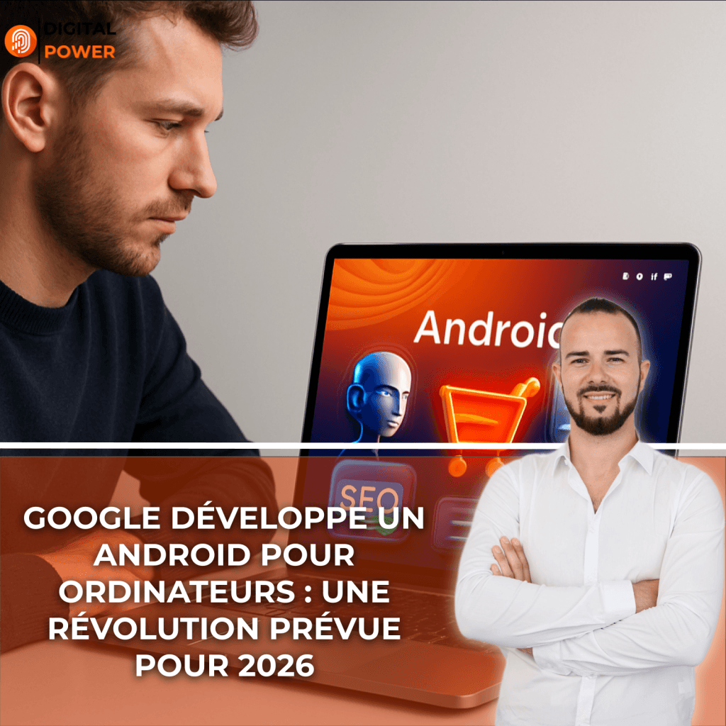 Google développe un Android pour ordinateurs : une révolution prévue pour 2026