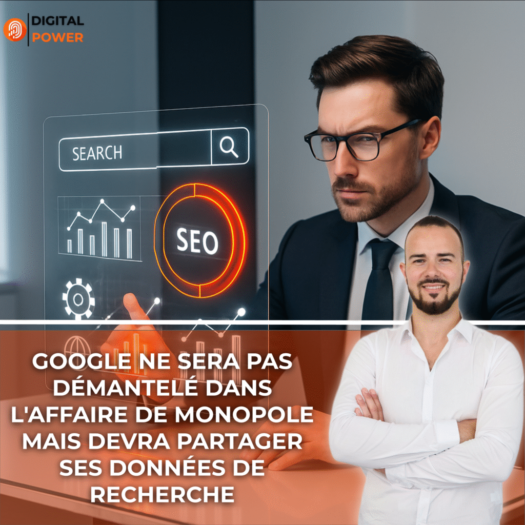 Google ne sera pas démantelé dans l'affaire de monopole mais devra partager ses données de recherche