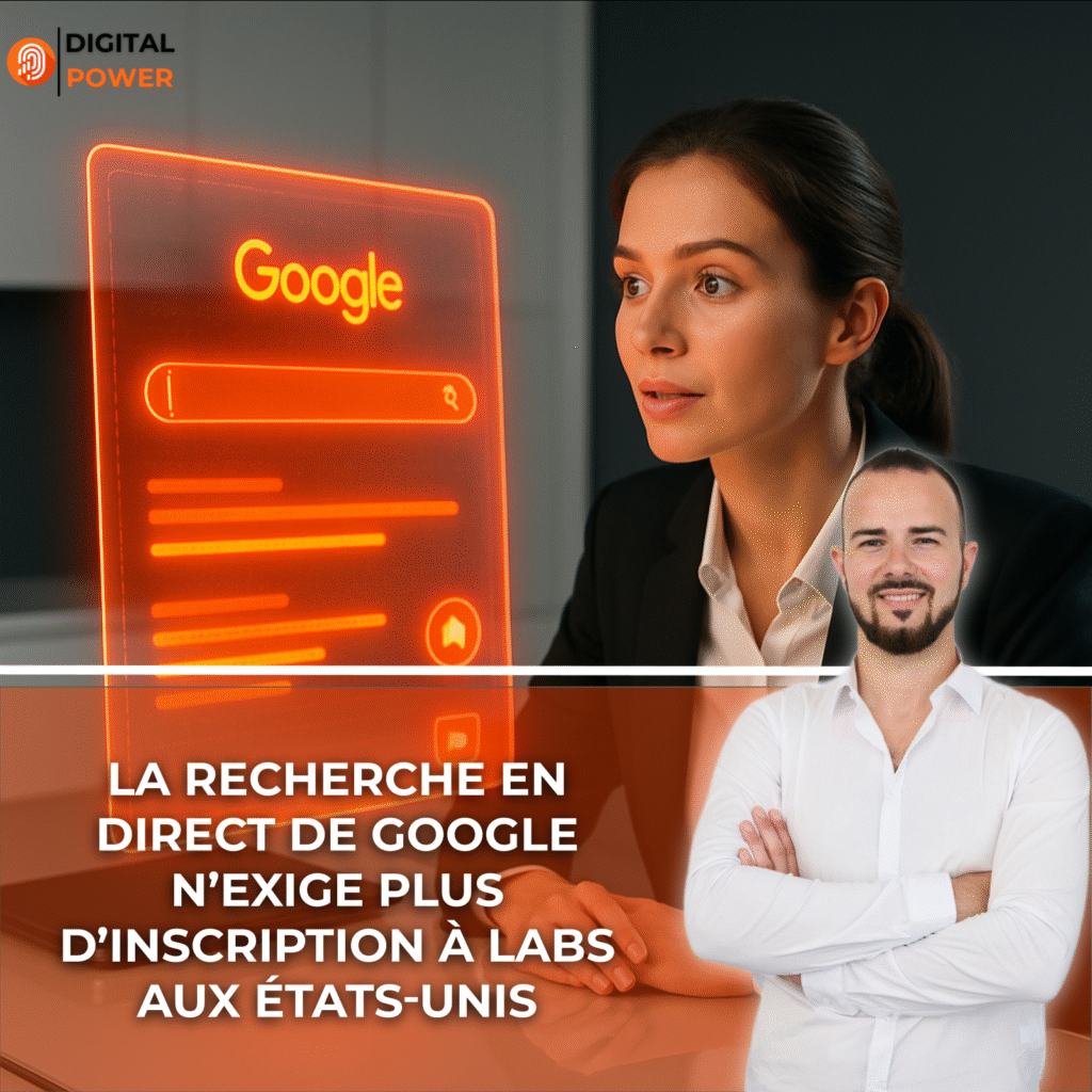 La recherche en direct de Google n’exige plus d’inscription à Labs aux États‑Unis