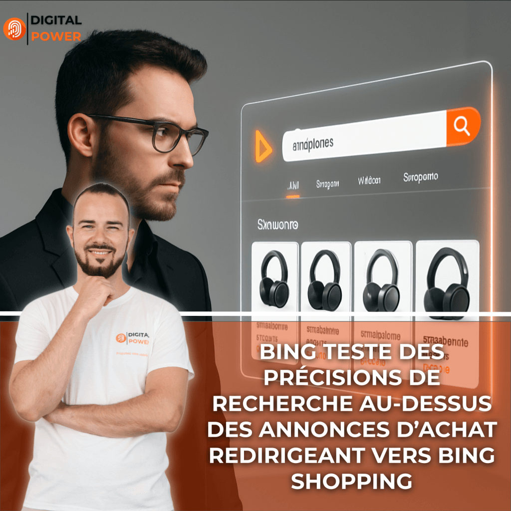 Bing teste des précisions de recherche au-dessus des annonces d’achat redirigeant vers Bing Shopping