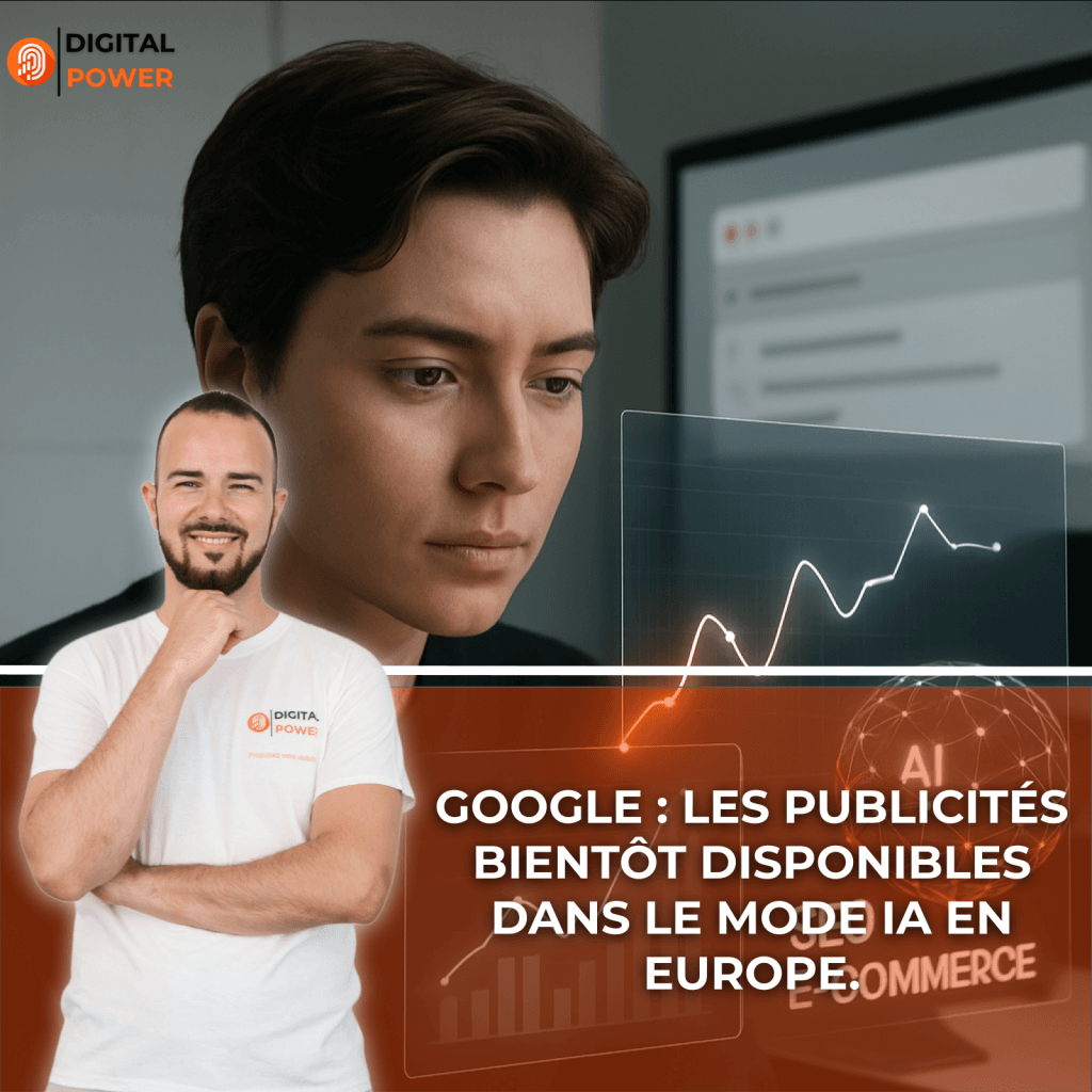 Google : les publicités bientôt disponibles dans le mode IA en Europe.