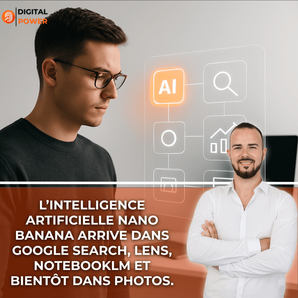 L’intelligence artificielle Nano Banana arrive dans Google Search, Lens, NotebookLM et bientôt dans Photos.
