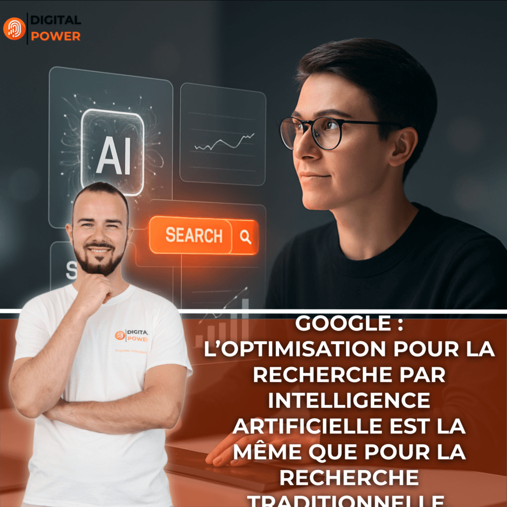 Google : l’optimisation pour la recherche par intelligence artificielle est la même que pour la recherche traditionnelle.