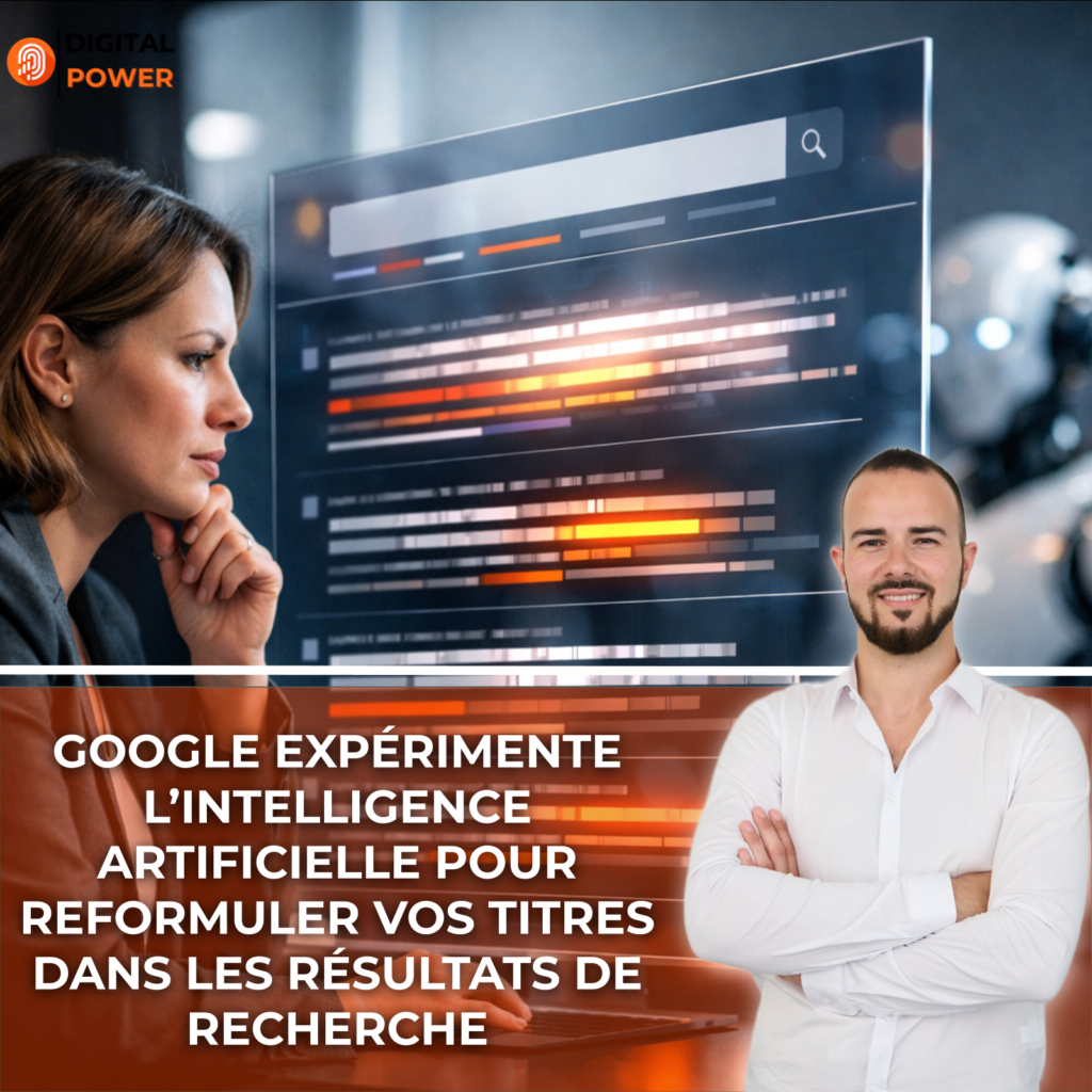 Google expérimente l’intelligence artificielle pour reformuler vos titres dans les résultats de recherche