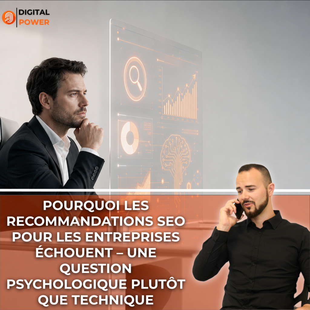 Pourquoi les recommandations SEO pour les entreprises échouent – une question psychologique plutôt que technique