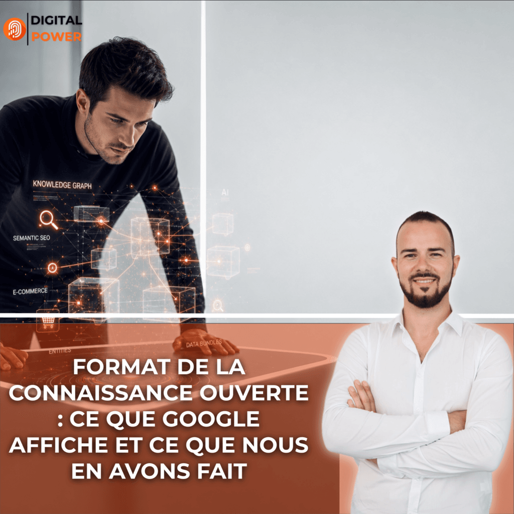 Format de la connaissance ouverte : ce que Google affiche et ce que nous en avons fait