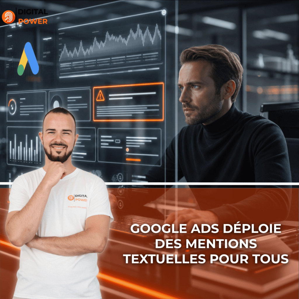 Google Ads déploie des mentions textuelles pour tous