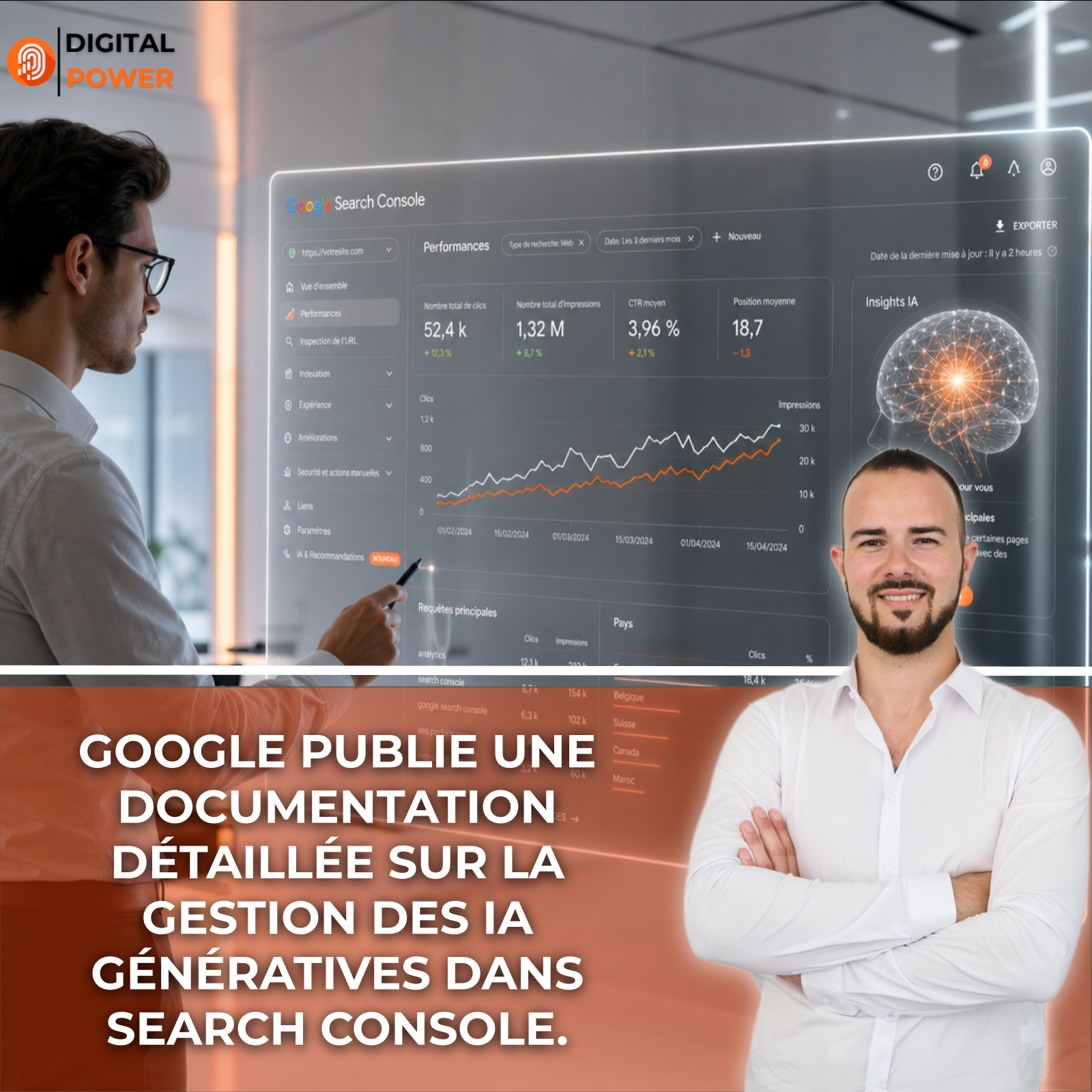 Google publie une documentation détaillée sur la gestion des IA génératives dans Search Console.