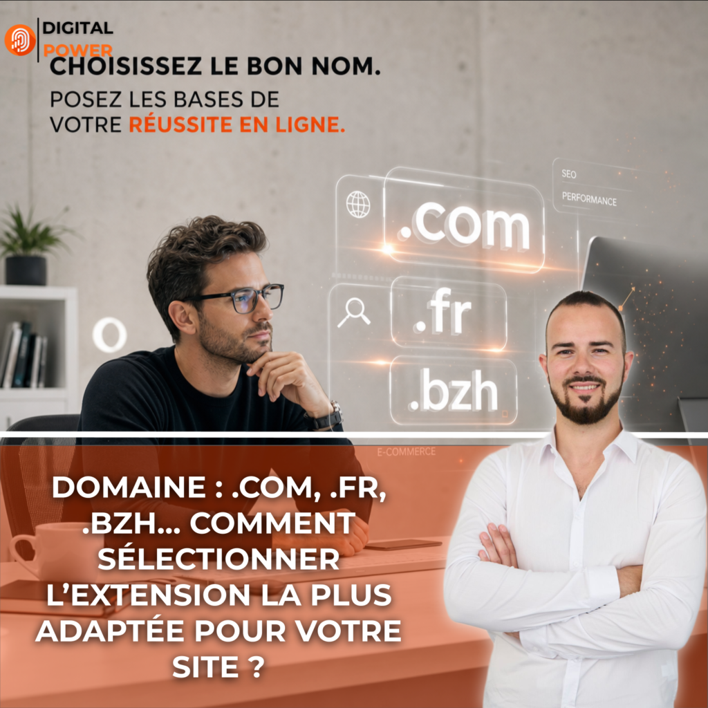Domaine : .com, .fr, .bzh… comment sélectionner l’extension la plus adaptée pour votre site ?