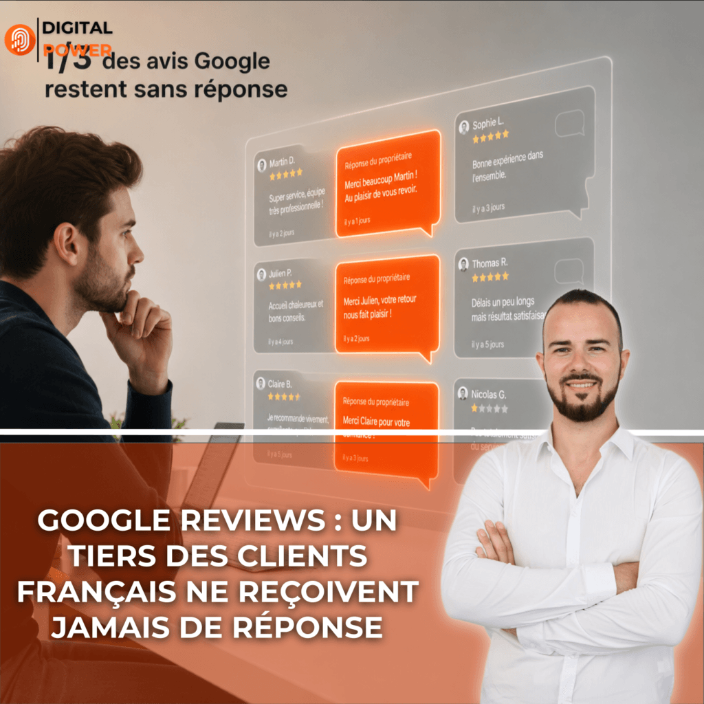 Google Reviews : un tiers des clients français ne reçoivent jamais de réponse